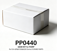 KIT GEAR untuk POMPA PP0440 untuk Seri D A-GP&A120&A220  SUKU CADANG D