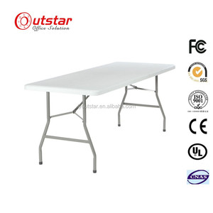Latest Design Modern Hotel <b>Outdoor</b> Dining <b>Table</b> and Chair Set HPDE Top Portable Plastic Furniture for Sale - Product Image 2