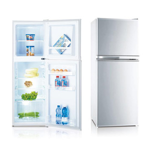 108L Factory Direct Supply Home <b>Refrigerator</b> Double Door Mini Fridge With Lock and Key Home <b>Refrigerator</b> - Product Image 6