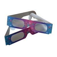 Lunettes de Diffraction Cœur Populaires en Carton – Montez-les et Votre Cœur Apparaîtra ! Idéales pour les Fêtes et Spectacles