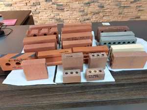 Ntique Ed exture xtruded, Rick para onstruction - Product Image 4