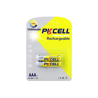 Original hersteller Hochwertige 1,2 V NiMh AAA 1000mAh Akku Kunden marke Aaa 1000mah wiederauf ladbare Zelle