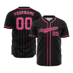 Maglia da Baseball Personalizzata in Tinta Unita, Design Gratuito, Alta Qualità, Vendita all'Ingrosso - Product Image 1