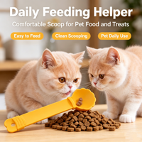 Distributeur portable de friandises pour chat, multifonctionnel, à lécher, coloré, pour barres de friandises pour chat