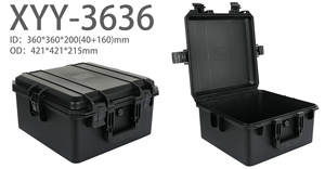 Vochtbestendige, waterdichte, schokbestendige draagbare kunststof gereedschapskist, instrumentenkoffer, veiligheidsbeschermingskist XYY-4136 - Product Image 4