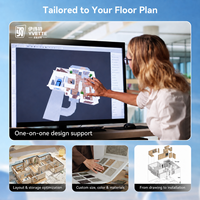 Meubles sur mesure de luxe pour toute la maison : armoires de cuisine, placards, meubles de salle de bain, solutions de rangement OEM/ODM pour projets de villas, appartements et hôtels