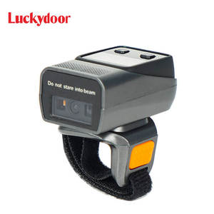 Mini <span class=keywords><strong>lecteur</strong></span> de codes à barres petit <span class=keywords><strong>lecteur</strong></span> de codes de <span class=keywords><strong>doigt</strong></span> sans fil 2.4g scanner d'anneau pour tablette de téléphones Android Ios - Product Image 2