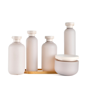 Bocaux en plastique <span class=keywords><strong>vert</strong></span> HDPE écologiques personnalisés de 200 ml à 500 ml pour <span class=keywords><strong>shampoing</strong></span> et lotion corporelle avec option masque facial - Product Image 4