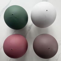 Ballon de Pilates portable personnalisé avec logo, petit ballon de fitness pour le renforcement du tronc, antidérapant, mini ballon suisse pour la maison et la salle de sport