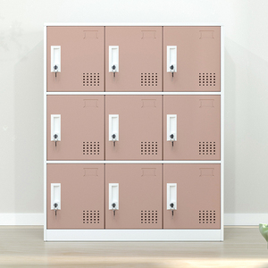 <span class=keywords><strong>Casier</strong></span> en métal, <span class=keywords><strong>casier</strong></span> en acier, <span class=keywords><strong>casier</strong></span> en métal à 9 portes, armoire de rangement en métal - Product Image 4