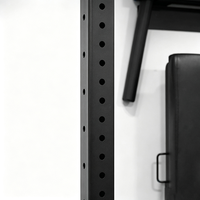 Rack de musculation mural pliable avec barre de traction, équipement multifonctionnel d'entraînement de force pour la maison et la salle de sport intérieure