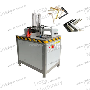 Lions Offre Spéciale 45 degrés Angle en aluminium entaillage coupe aluminium tête unique coin cadre Cutter <span class=keywords><strong>Machine</strong></span> - Product Image 1