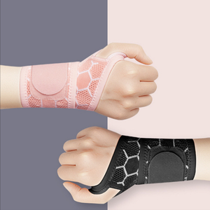 Soporte Deportivo Transpirable para Muñeca, Venda de Muñeca para Bádminton y Gimnasio, Compresión Cómoda y Ajustable, Poliéster y Algodón para Hombres y Mujeres - Product Image 1