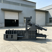 Presse à balles hydraulique horizontale pour métaux ferreux, fonctionnement continu et stable, compacteur de métaux pour le recyclage des déchets d'acier et d'aluminium
