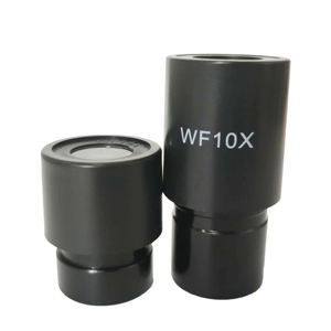 Accesorios de laboratorio personalizados WF10X WF16X WF25X 10mm 11mm 18mm lente de <span class=keywords><strong>microscopio</strong></span> óptico gran angular ocular para observación - Product Image 1