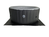 Vente chaude 4-6 personnes en plein air intérieur bains thermaux adulte pliable tourbillon baignoire Portable gonflable chaud SPA baignoire
