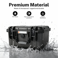 Valise de transport robuste en plastique PP Everest avec joint étanche et logo personnalisé