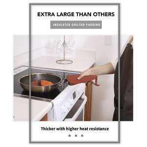 KEFEI isıya dayanıklı gıda fırın eldiveni ve <span class=keywords><strong>Pot</strong></span> tutucu seti pişirme eldivenler için pişirme fırını Mitt izgara tutacak