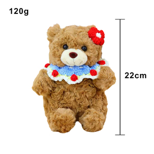 ตุ๊กตาหมีน่ารักพร้อมดอกไม้ ขายส่ง ตุ๊กตาหมีกุหลาบพร้อมผ้าพันคอ ของขวัญที่ระลึกสำหรับโอกาสพิเศษ - Product Image 6