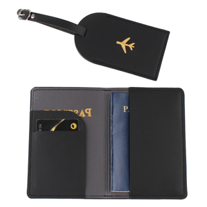 Porta Tarjetas de Color Sólido de PU con Logotipo Bordado Original, Etiquetas de Equipaje Originales para Computadora, Etiquetas de Identificación para Pasaporte con Protección RFID, 14X10cm - Product Image 4