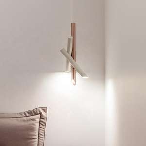 โคมไฟเพดานดีไซน์ทันสมัยสำหรับโรงแรม วิลล่า และร้านอาหาร สไตล์มินิมอล เหมาะสำหรับห้องนอน ห้องพัก บาร์ พร้อมรีโมทคอนโทรล - Product Image 5