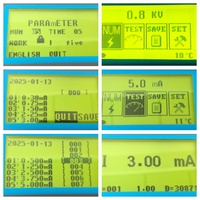 Testeur de décharge de parafoudre HVD-DV32, impulsion 8/20μS, courant 500A, 0 à 5mA, pour test sur site des postes de transformation