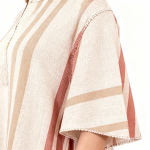 New Design 2026 Trendy Modest Fashion Casual Everyday Printed Twill <b>Fabric</b> 3D Dress Abaya for Muslim Women - Product Image 2