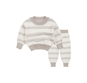 AustinBella, fabricants de vêtements de haute qualité, vêtements sur mesure pour boutiques, ensembles de pulls pour bébés garçons, vêtements d'hiver et d'automne surdimensionnés et épais - Product Image 6