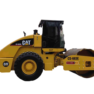 Rodillo Compactador de Neumáticos CAT/Caterpillar CS683E Usado con Bomba, Componentes Principales CS683/E en Venta - Product Image 1