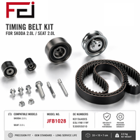 High Quality New Timing Belt Kit for Skoda Se-at V-W Au-di 2.0 Cars Long Life Durable 03L198119 530055010 K015648XS