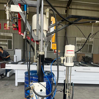 1. Machine de revêtement pneumatique à deux composants pour le scellement secondaire du verre isolant