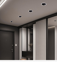 Plafonnier encastré LED COB, spots 4000K blanc chaud, lampes de plafond LED, éclairage LED encastré intérieur