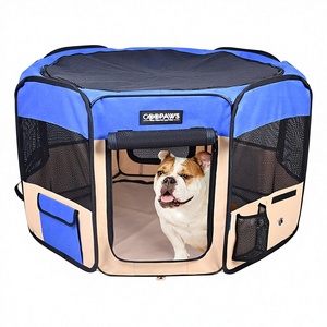 JESPET Octagonal Portable Soft <strong>Dog</strong> Playpen <strong>Kennel</strong> with Carry Bag-36" 45" 61" Sizes for <strong>Dogs</strong> Cats Rabbits-Indoor/Outdoor Use - Product Image 1