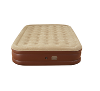 Matelas pneumatique gonflable automatique de taille Queen 3 couches avec pompe à batterie intégrée