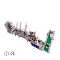 Haute vitesse 100 ensembles/min couverts ensembles PLC contrôle opération automatique Machine à emballer pour serviette imprimée cuillère fourchette cure-dents