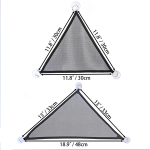 Amaca drago barbuto lucertola letto sospeso triangolo plastica nera maglia traspirante amaca rettile per <span class=keywords><strong>piccoli</strong></span> animali <span class=keywords><strong>domestici</strong></span> - Product Image 6