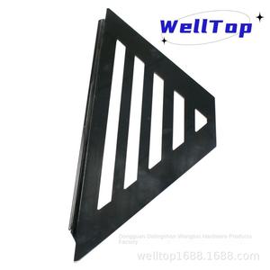 HEHUA Plaque en acier inoxydable 304 sur mesure, plaque en maille métallique, découpe laser, feuille décorative en métal, estampage, châssis galvanisé, panneau arrière - Product Image 1