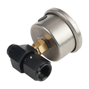 เกจวัดแรงดันน้ำมันเชื้อเพลิง 0-100 Psi แบบอนาล็อก พร้อมอะแดปเตอร์ 1/8 Npt An4 12 ขั้วต่ออะลูมิเนียมสแตนเลส ใช้ทั่วไป - Product Image 3