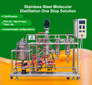 Film essuyé Distillation moléculaire à court trajet purifie les extraits de plantes sensibles à basse température en préservant les composés actifs - Product Image 5