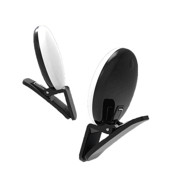Mobile Phone LED Portable Clip Circle Small Make up Mini Ring Light Selfie Ring Light Pour Telephone for Phone