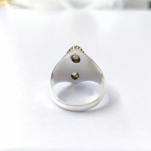 Bague en labradorite, argent sterling 925, bague en pierre précieuse, labradorite, collection artisanale, bagues fines, bijoux en argent, prix de gros - Product Image 5