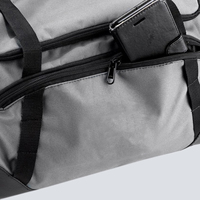 Sac de sport multifonctionnel et durable 600D avec sangle, personnalisable avec logo, pour la gym et le CrossFit, avec contraste de couleurs