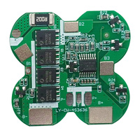 Amplificateur électronique 4 cordes Circuit intégré Plaque de protection 4 S 6A 10A 12.8V BMS Lifepo4 PCB & PCBA Products