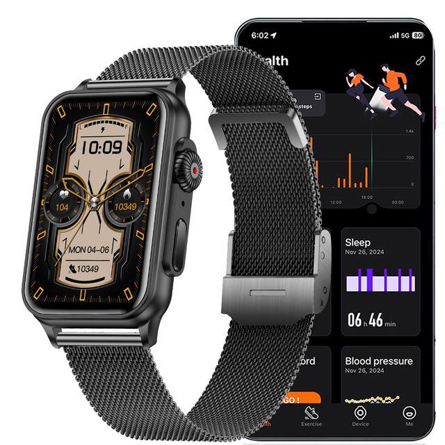 2025 New Smartwatch Fashion 1.57inch Bt Call Blood Oxygen Reloj Inteligente Android Smart Watch for Men Women