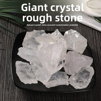 Pierre brute de cristal de quartz blanc naturel, diffuseur d'aromathérapie, démagnétisant, offrande bouddhiste, fabriqué en Chine