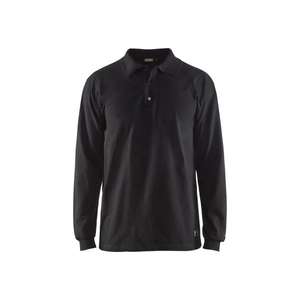 BLAKLADER - 337417419900XL Polo résistant aux flammes Noir-EAN 7330509891216 WORKWEAR RÉSISTANT AUX FLAMMES - Product Image 1
