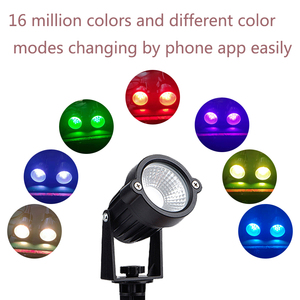 Lampes LED <span class=keywords><strong>de</strong></span> jardin 24V 12W à commande par application, avec fonction <span class=keywords><strong>de</strong></span> minuterie et changement <span class=keywords><strong>de</strong></span> couleur décoratif pour Noël, éclairage paysager extérieur LED - Product Image 3