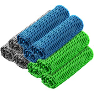 Toallas de cara de enfriamiento de Pva suave personalizado Toalla de microfibra de cuello deportivo Toalla de gimnasio de enfriamiento de hielo súper instantánea - Product Image 1