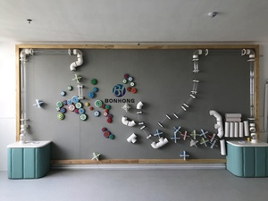 Panneaux de jeux interactifs muraux de haute qualité Bonhong, équipement de jeu sensoriel magnétique pour enfants, expositions de musées - Product Image 3