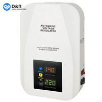 Régulateur de tension électronique D&R, monophasé 220V AC, réglable, pour la maison, climatisation, télévision, réfrigérateur, ordinateur